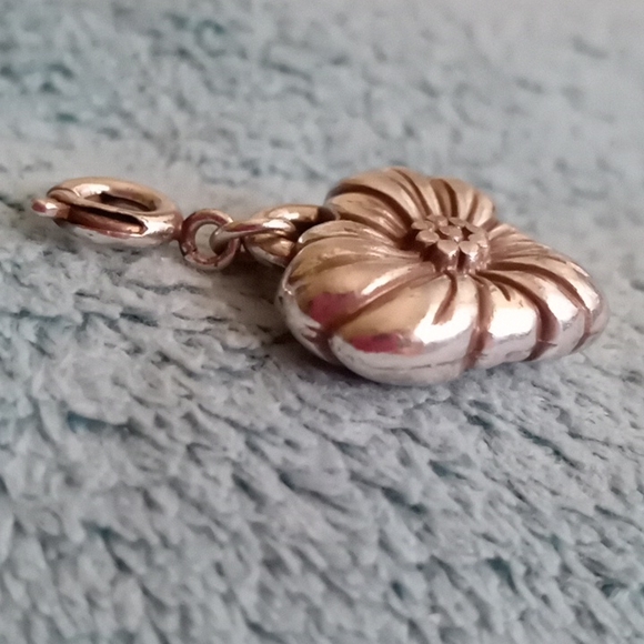 BRIGHTON FLORAL HEART CHARM - Picture 5 of 6